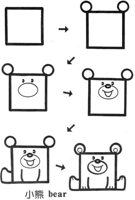 Tutorial de desenho para crianças. nível fácil. folhas de educação. como  desenhar avião