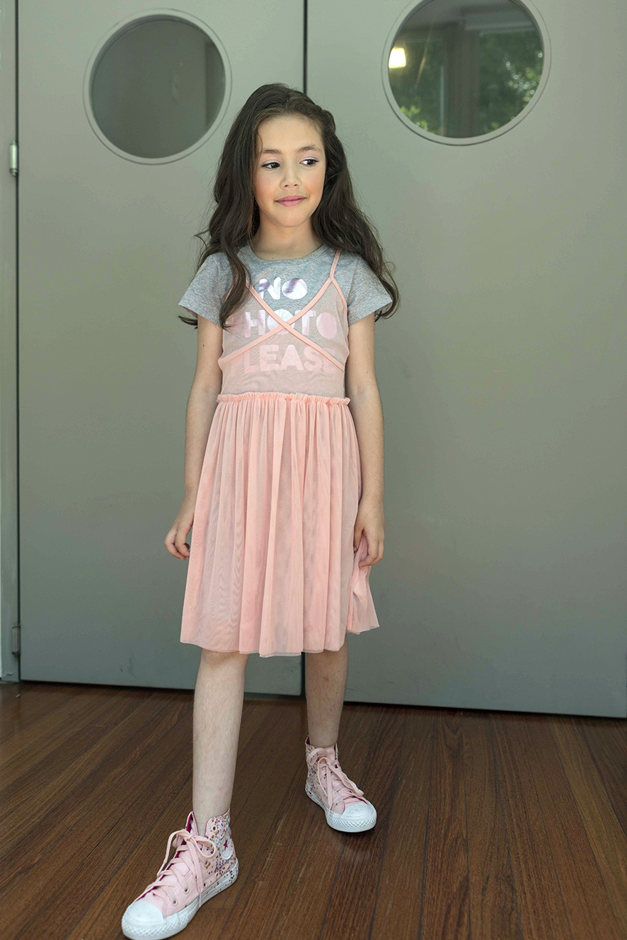 Vestido com saia tule Frozen ©Disney - ©Disney - Colaborações - ROUPA -  Menina - Crianças 